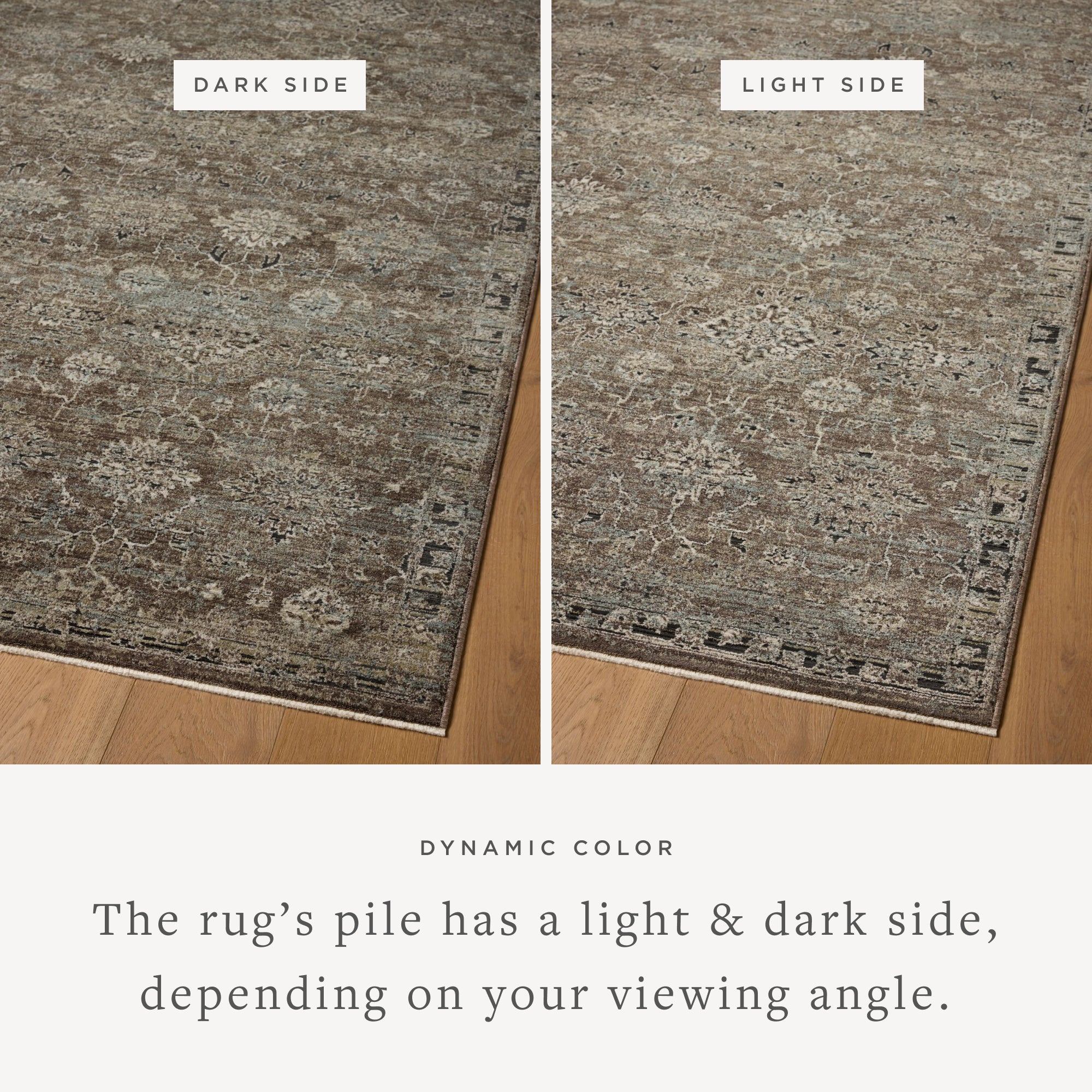 Loloi Briar Bark / Lagoon Rug RUGS - synthetic Loloi