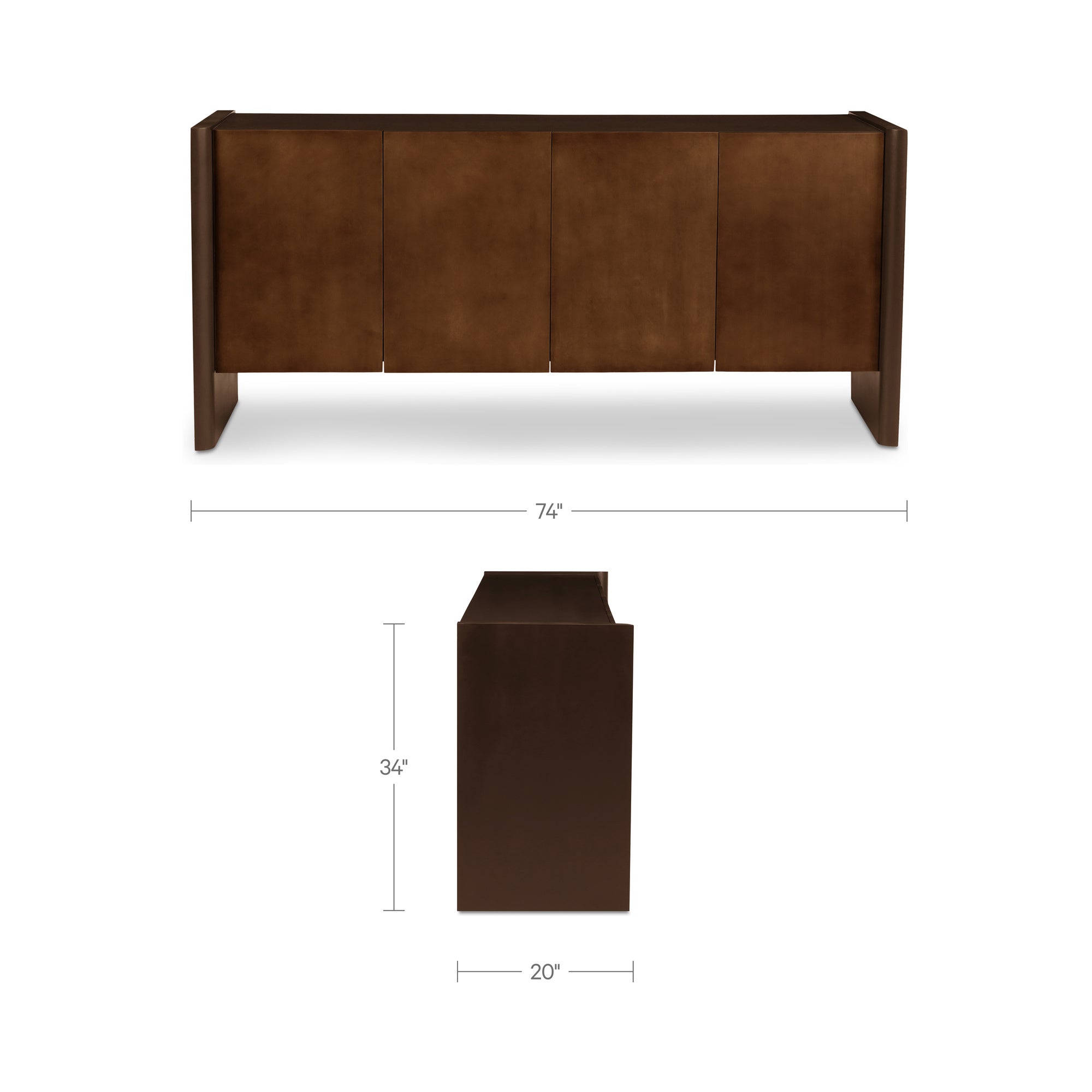 Sanna Sideboard FURNITURE - sideboard Moe's Furniture