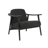 Gus* Modern Baltic Fabric Chair FURNITURE - lounge chair Gus Node Nocturne Black Ash