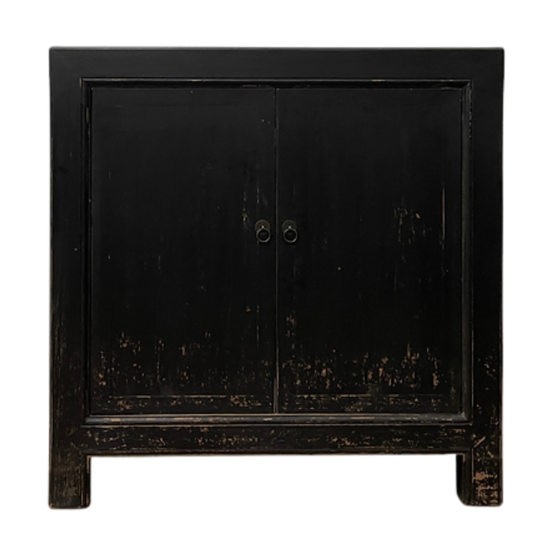 Billie Two Door Cabinet 7 - FURNITURE - sideboard/cabinet Hauer Market Weathered Black