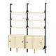 Black Upright/Black Bracket/Blonde Wood
