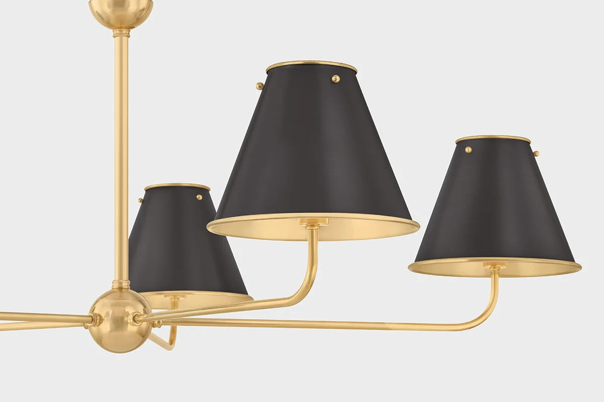 Burghley Chandelier LIGHTING - Chandelier Hudson Valley Lighting