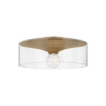 Killian Flush Mount LIGHTING - Flush Mount Hudson Valley Lighting Patina Brass