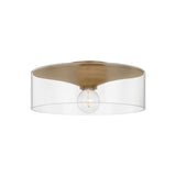 Killian Flush Mount LIGHTING - Flush Mount Hudson Valley Lighting Patina Brass