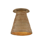 Menifee Flush Mount LIGHTING - Flush Mount Hudson Valley Lighting Patina Brass
