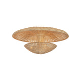 Draco Semi Flush LIGHTING - Semi Flush Hudson Valley Lighting Bronze Leaf