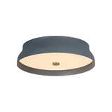 Shore Flush Mount LIGHTING - flush mount Hudson Valley Lighting Patina Brass / Slate Gesso Large