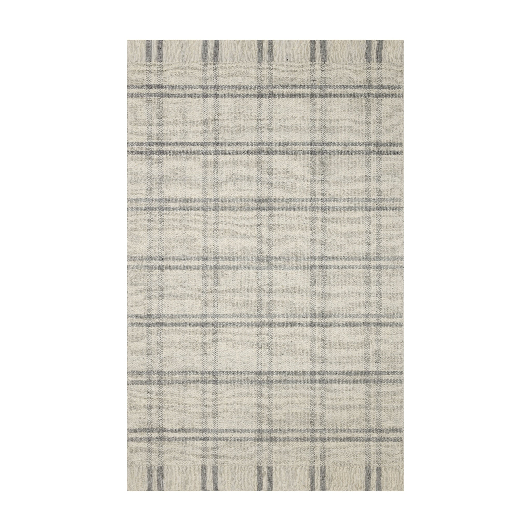 Magnolia Home By Joanna Gaines x Loloi Caleb Natural / Grey Rug RUGS - wool Loloi 18" x 18"