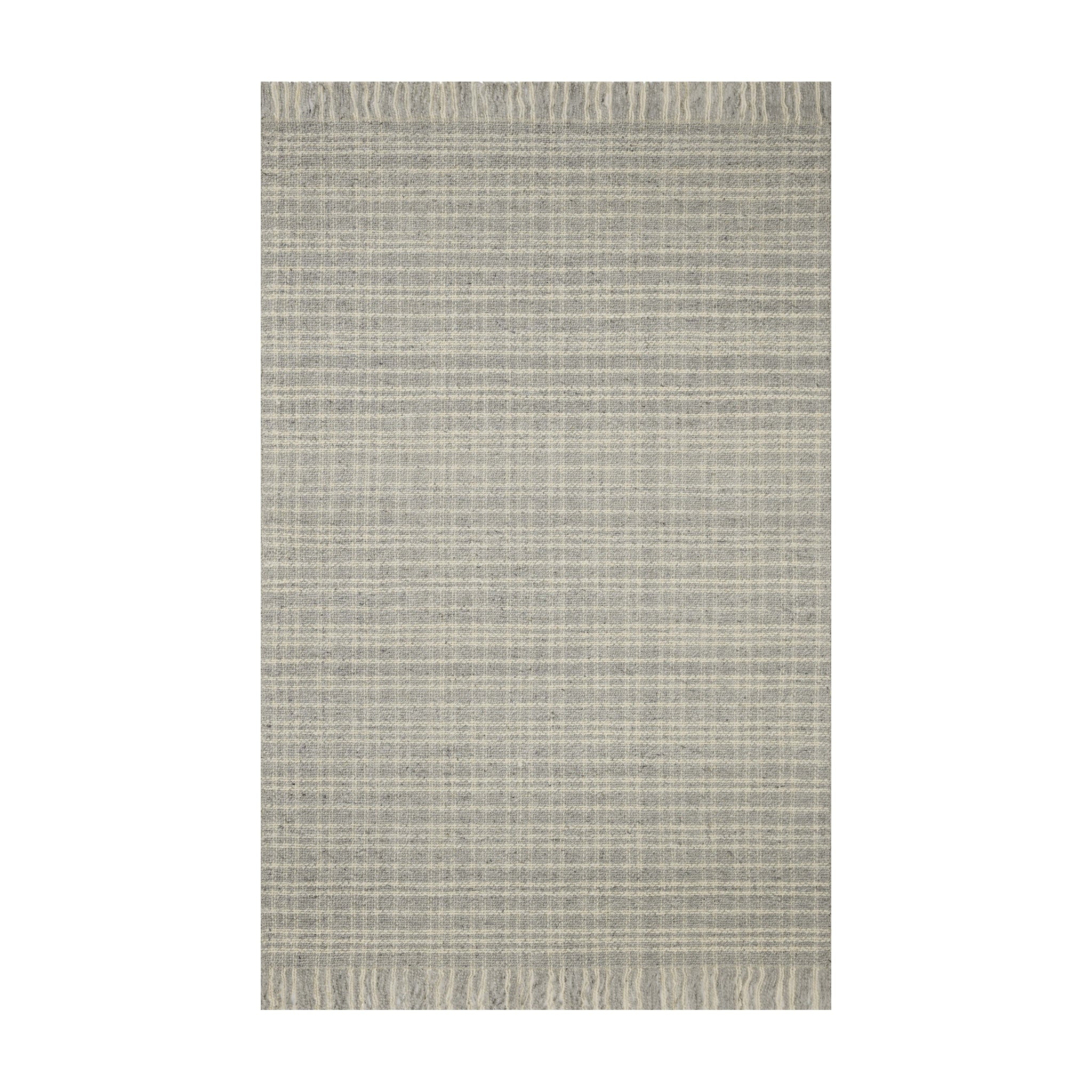 Magnolia Home By Joanna Gaines x Loloi Caleb Grey / Natural Rug RUGS - wool Loloi 18" x 18"