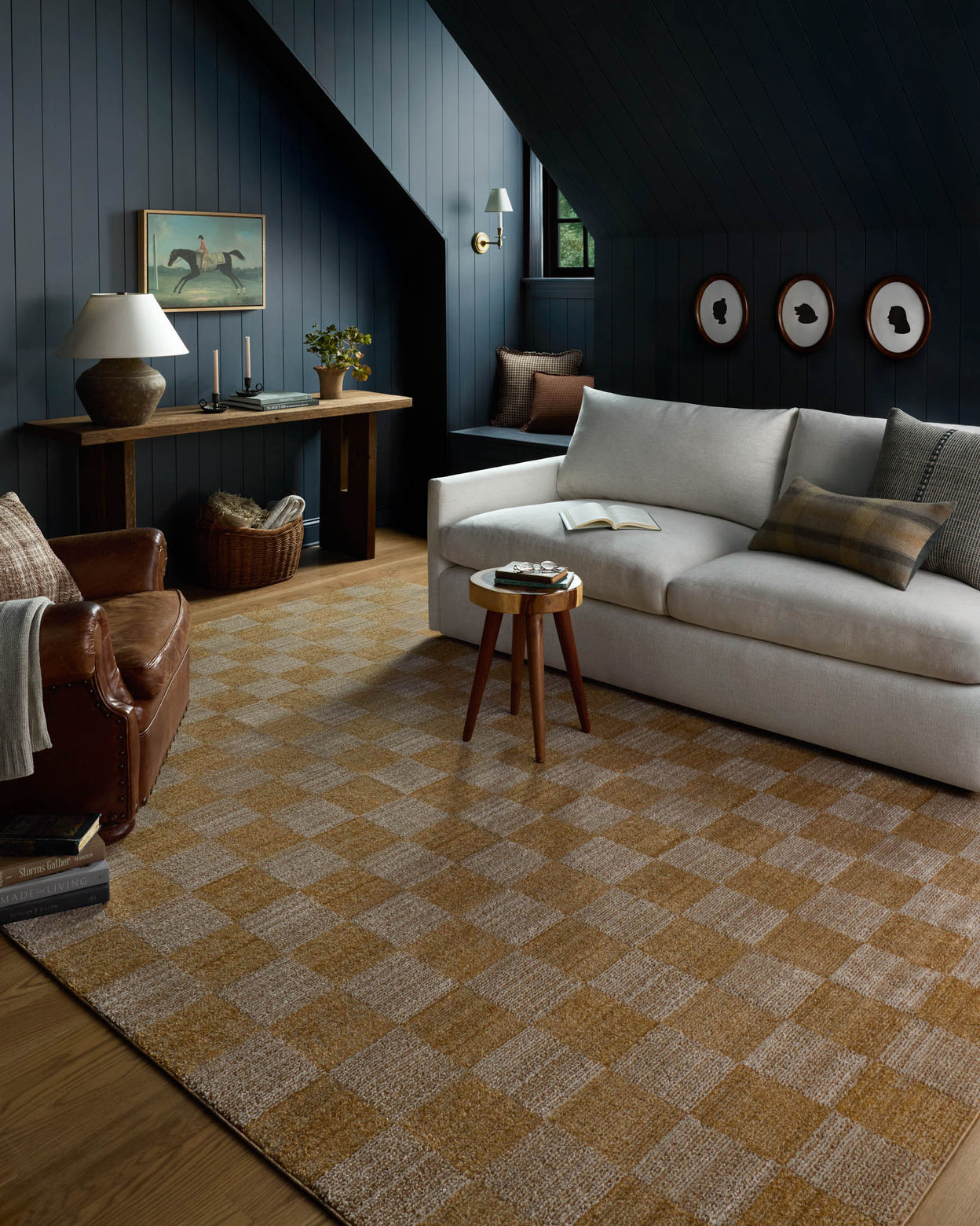 Chris Loves Julia x Loloi Calvin Apricot / Ivory Rug RUGS - synthetic Loloi