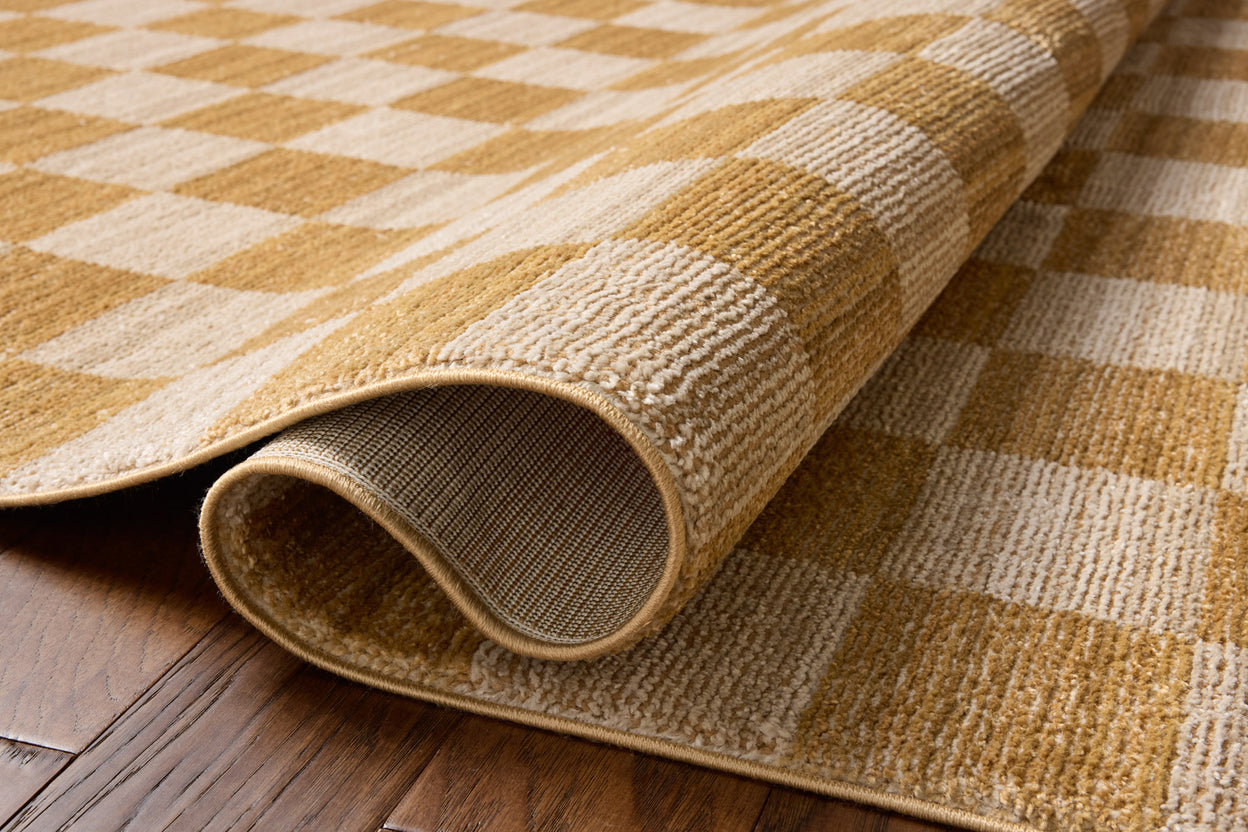 Chris Loves Julia x Loloi Calvin Apricot / Ivory Rug RUGS - synthetic Loloi