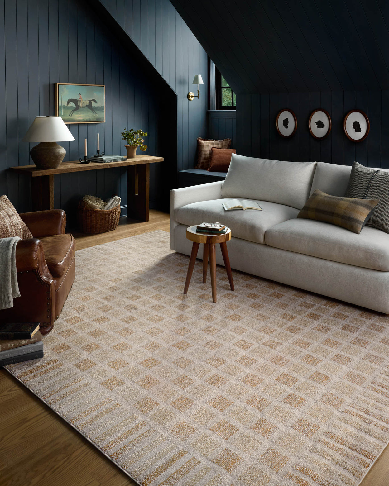 Chris Loves Julia x Loloi Calvin Bone / Natural Rug RUGS - synthetic Loloi