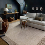 Chris Loves Julia x Loloi Calvin Ivory / Pebble Rug RUGS - synthetic Loloi