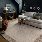 Chris Loves Julia x Loloi Calvin Ivory / Pebble Rug RUGS - synthetic Loloi