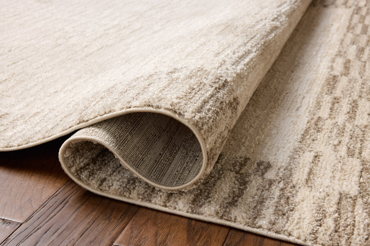 Chris Loves Julia x Loloi Calvin Ivory / Pebble Rug RUGS - synthetic Loloi