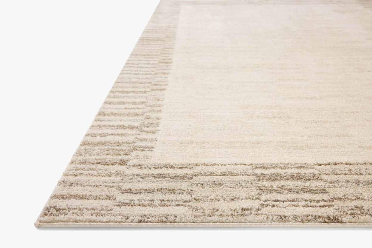 Chris Loves Julia x Loloi Calvin Ivory / Pebble Rug RUGS - synthetic Loloi