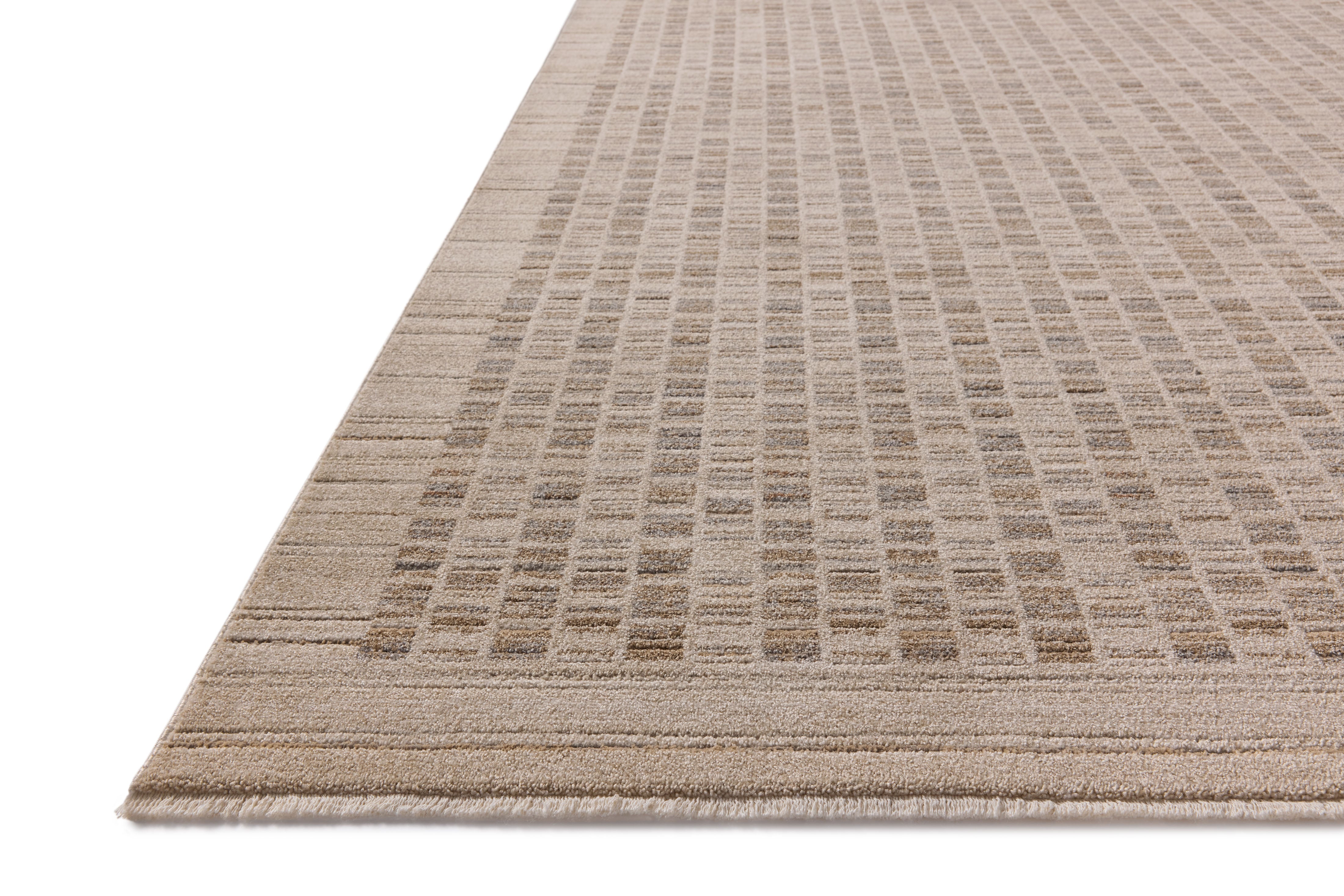 Amber Lewis x Loloi Cali Natural / Slate RUGS - patterned Loloi