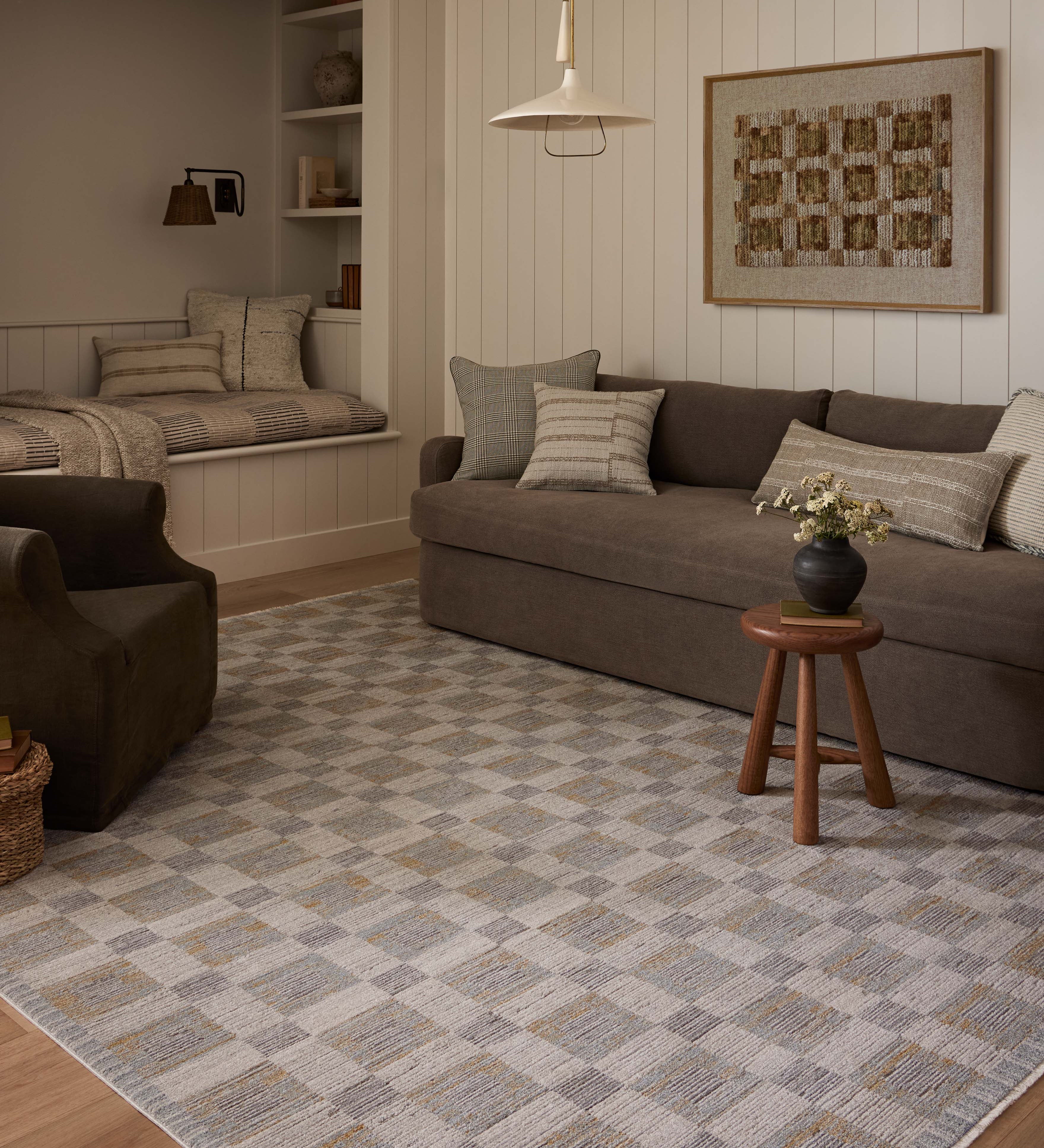 Amber Lewis x Loloi Cali Mist / Wheat RUGS - patterned Loloi