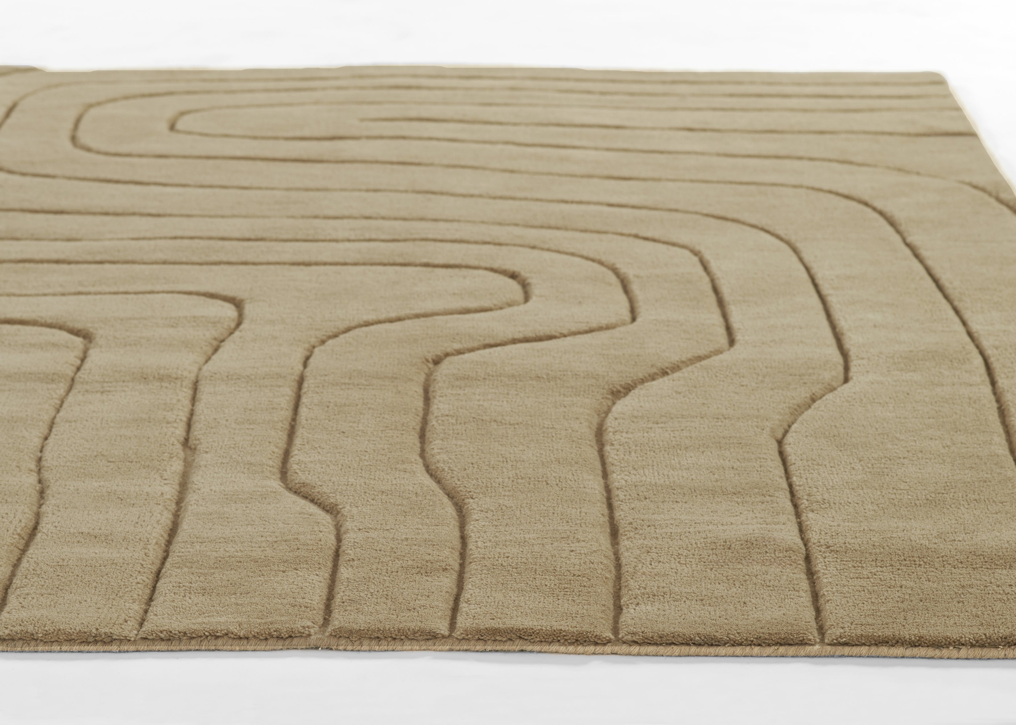 Cayden Curve Hand Tufted Rug RUGS - wool Momeni