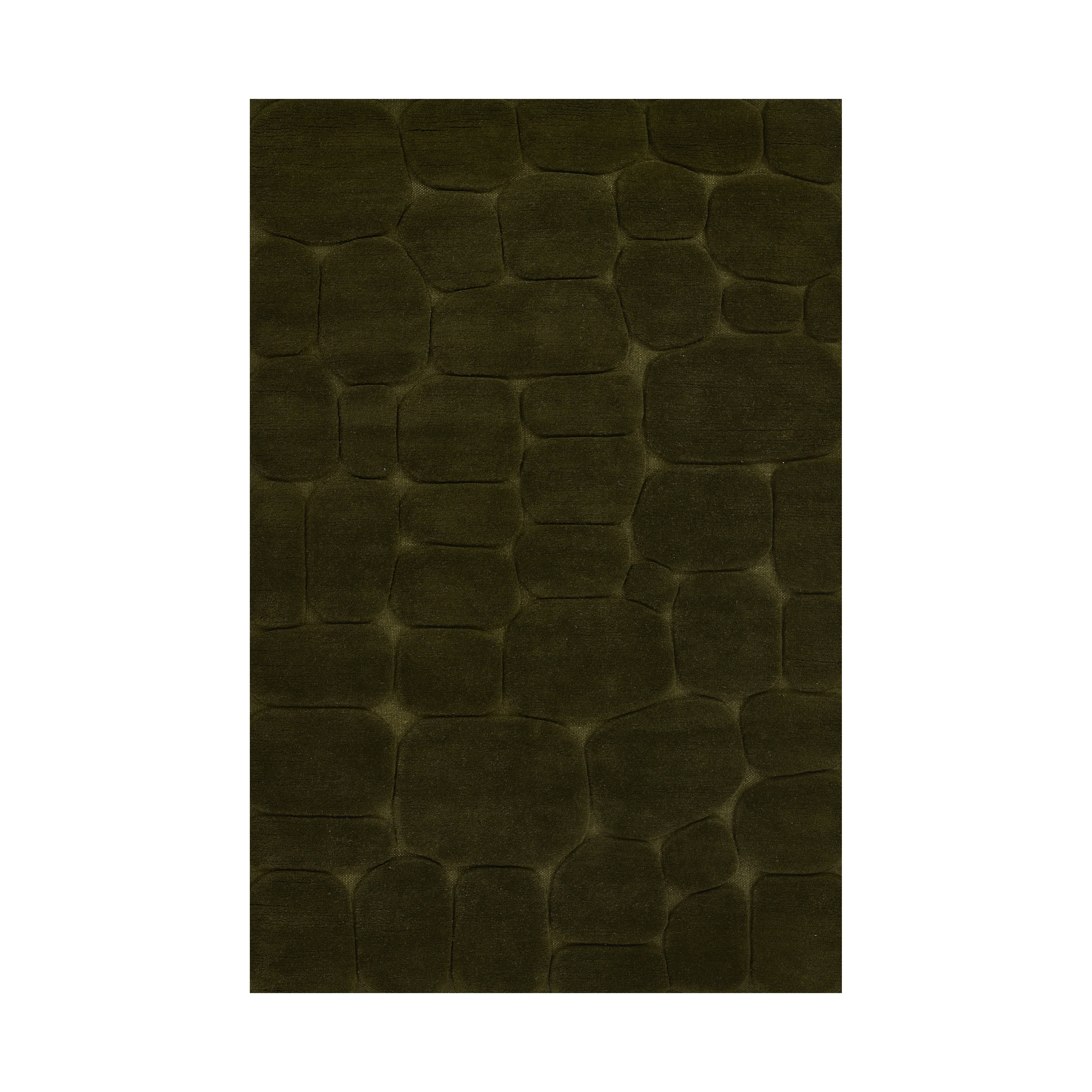 Cayden Pebble Hand Tufted Rug RUGS - wool Momeni Green 2'6" x 8' Runner