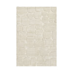 Cayden Pebble Hand Tufted Rug RUGS - wool Momeni Ivory 2'6" x 8' Runner