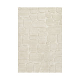 Cayden Pebble Hand Tufted Rug RUGS - wool Momeni Ivory 2'6" x 8' Runner