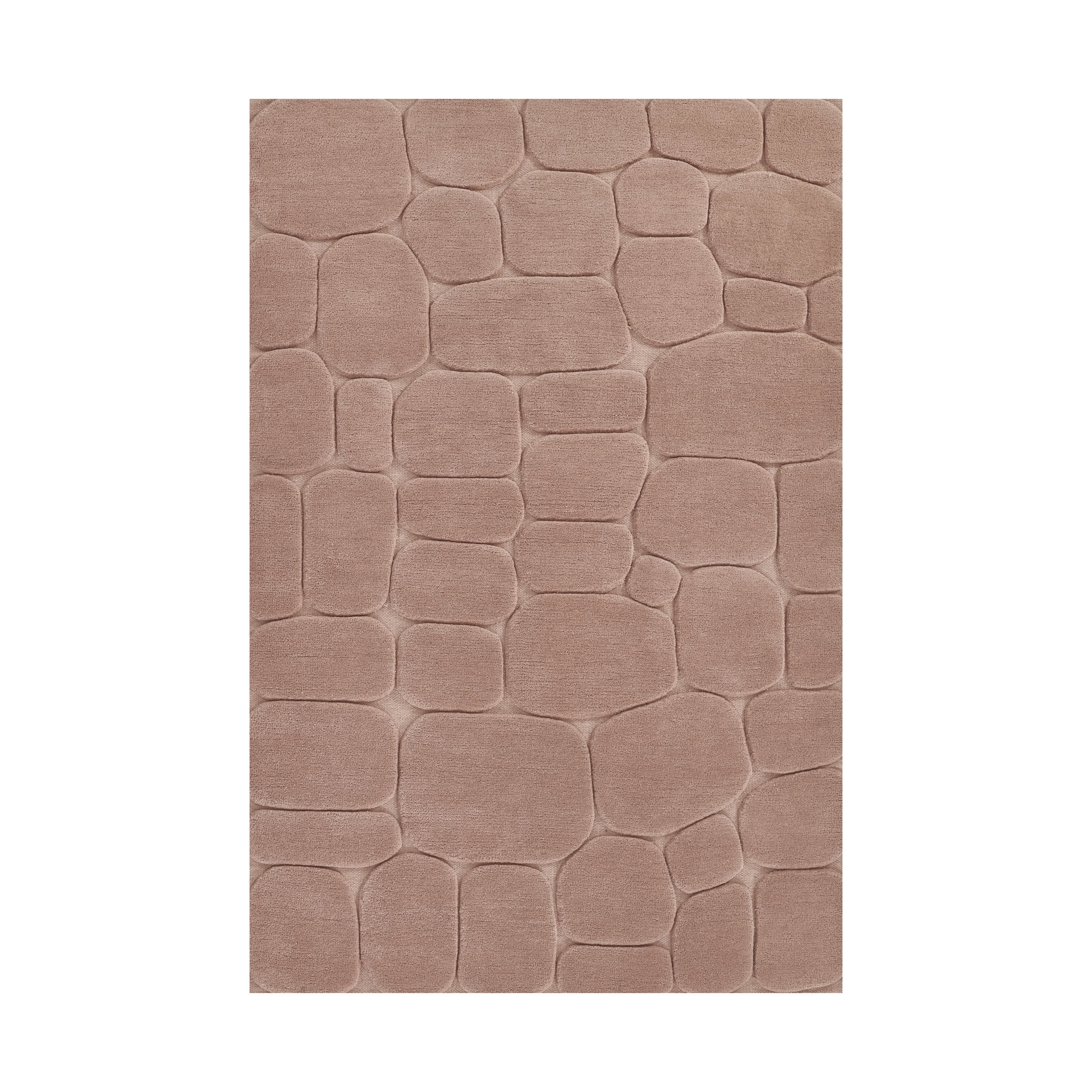 Cayden Pebble Hand Tufted Rug RUGS - wool Momeni Pink 2'6" x 8' Runner