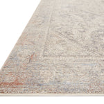 Loloi Carlisle Slate / Ivory Rug RUGS - vintage inspired Loloi