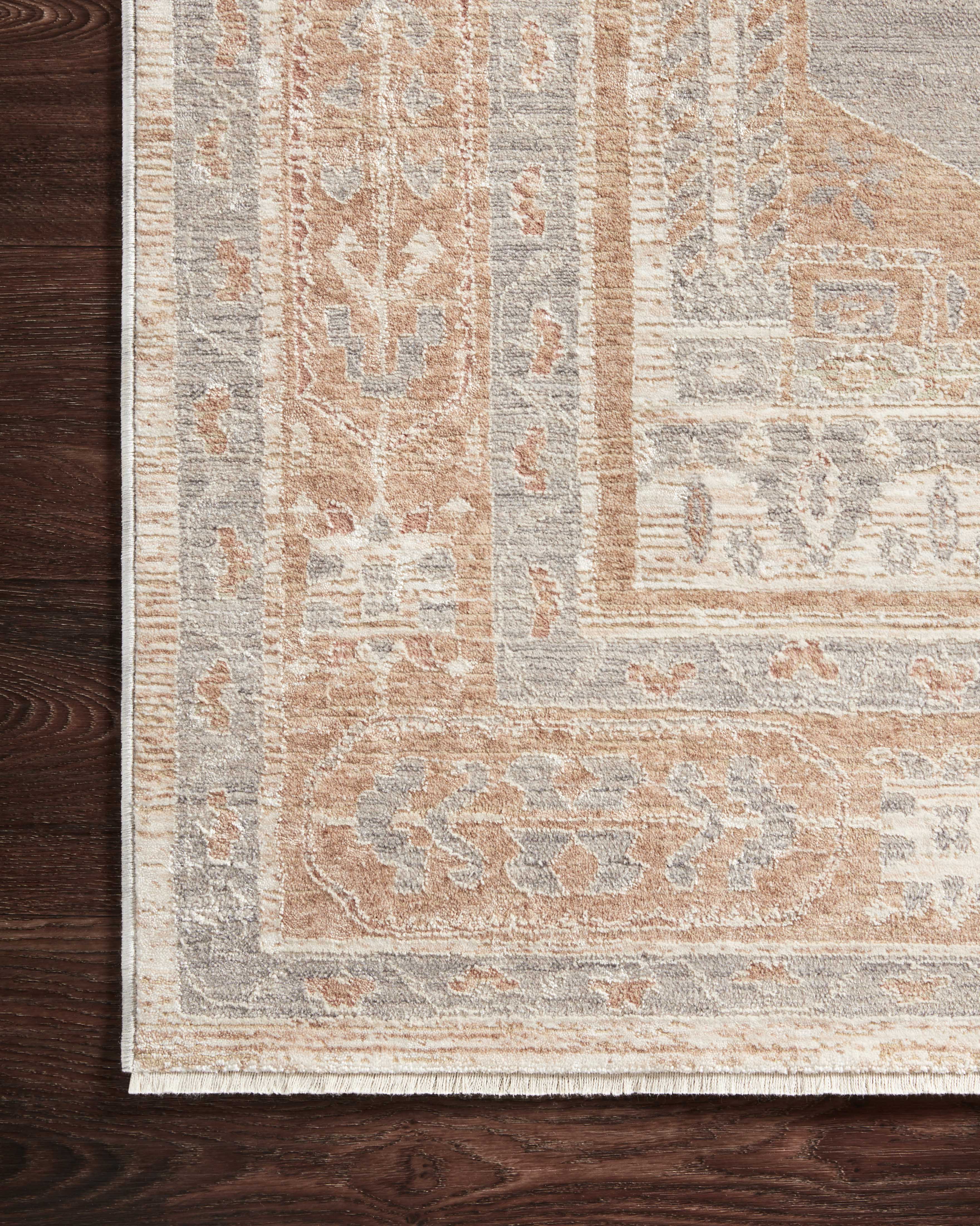 Loloi Carlisle Slate / Taupe Rug RUGS - vintage inspired Loloi
