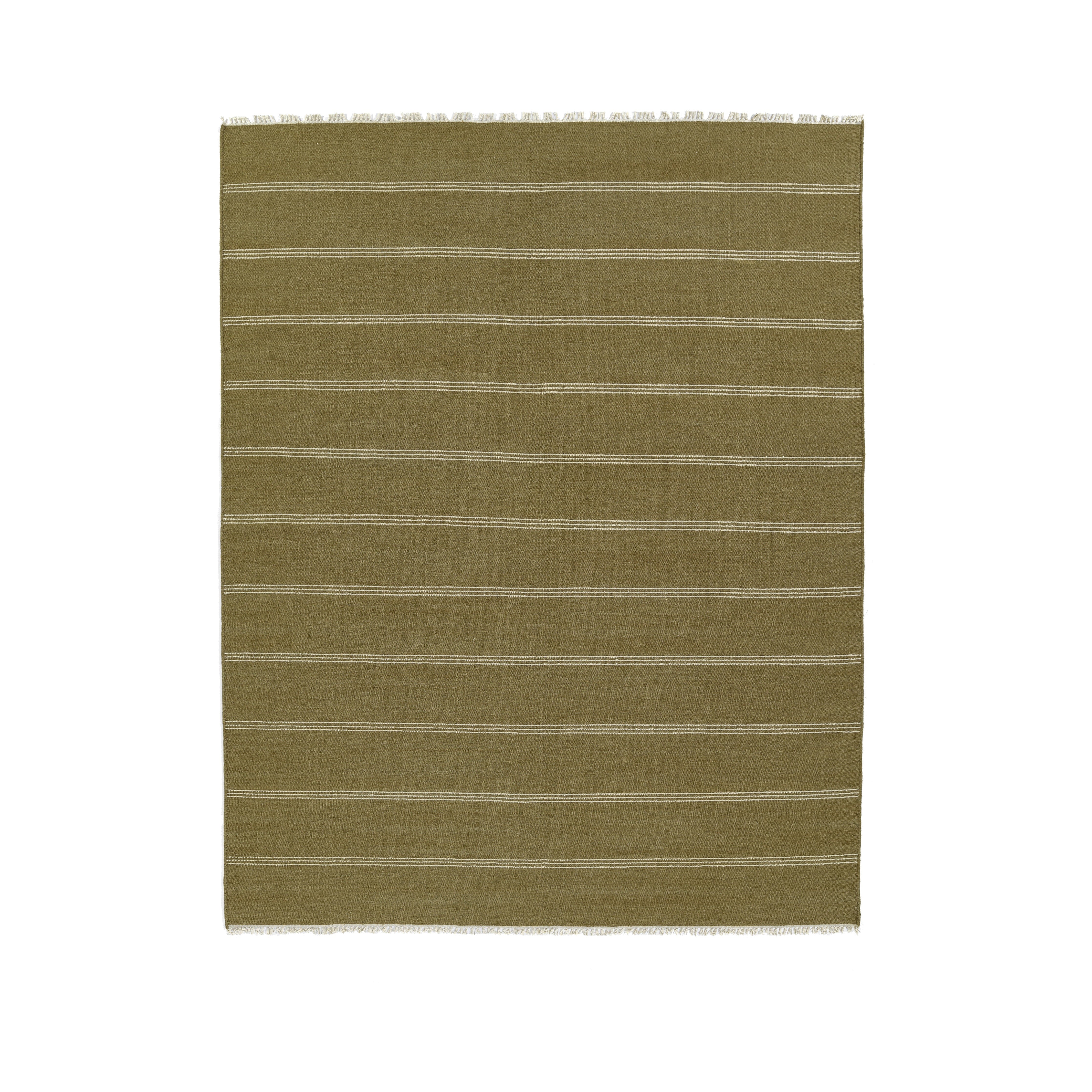 Caseres Hand Tufted Area Rug RUGS - wool Momeni Green 2'6" x 8' Runner