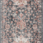 Loloi Cassandra Charcoal / Rust Rug Loloi