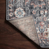Loloi Cassandra Charcoal / Rust Rug Loloi