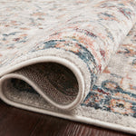 Loloi Cassandra Dove / Navy Rug Loloi