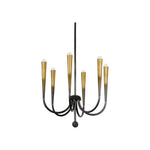 Adley Chandelier LIGHTING - Chandelier Hudson Valley Lighting Small Gradient Brass