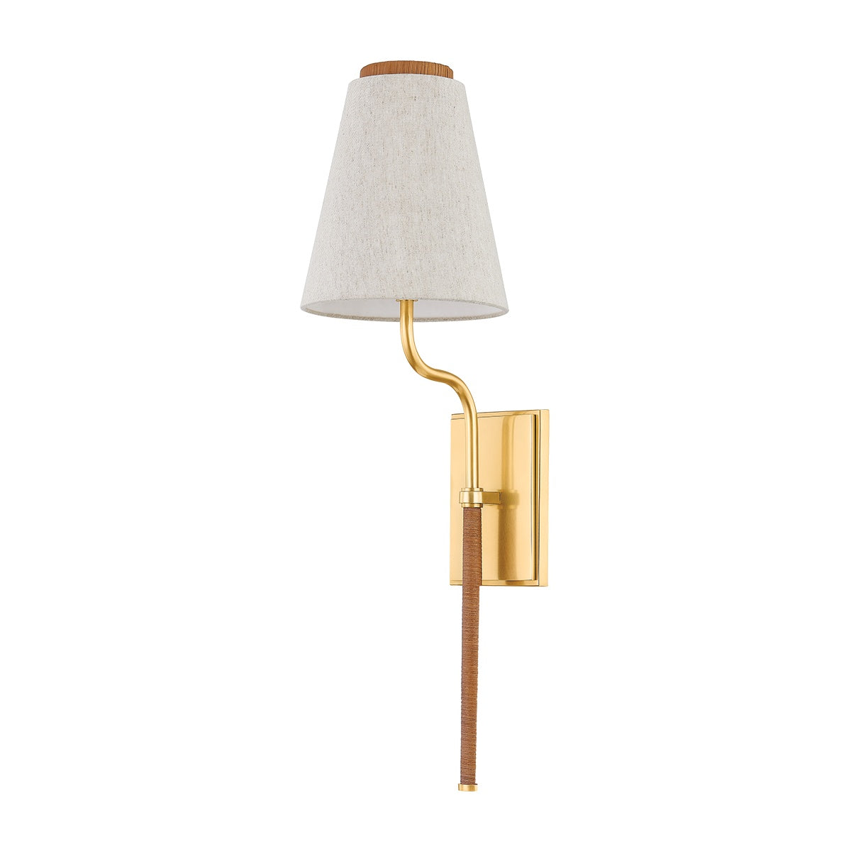 Sullivan Wall Sconce LIGHTING - Wall Sconce Hudson Valley Lighting Aged Brass