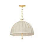 Palmetto Pendant LIGHTING - Pendant Hudson Valley Lighting Aged Brass