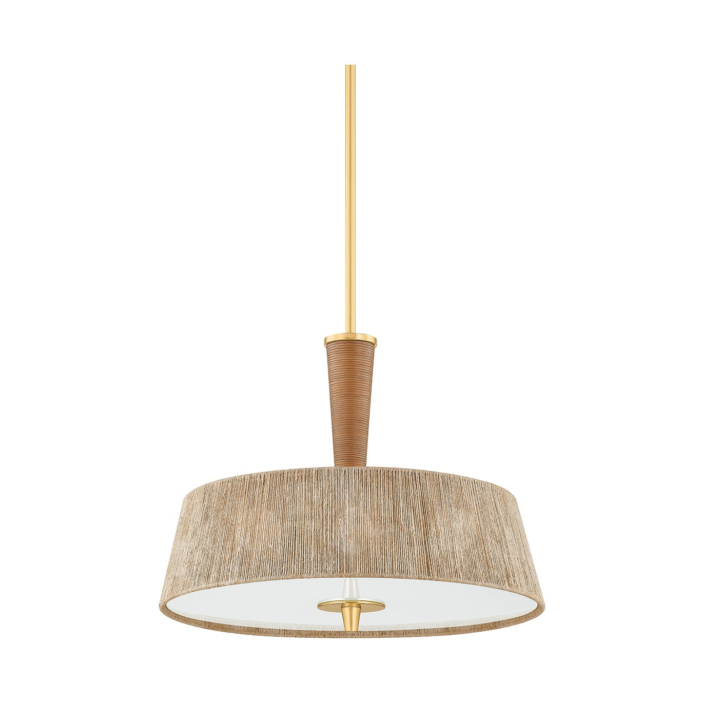 George Pendant LIGHTING - Pendant Hudson Valley Lighting Aged Brass Small