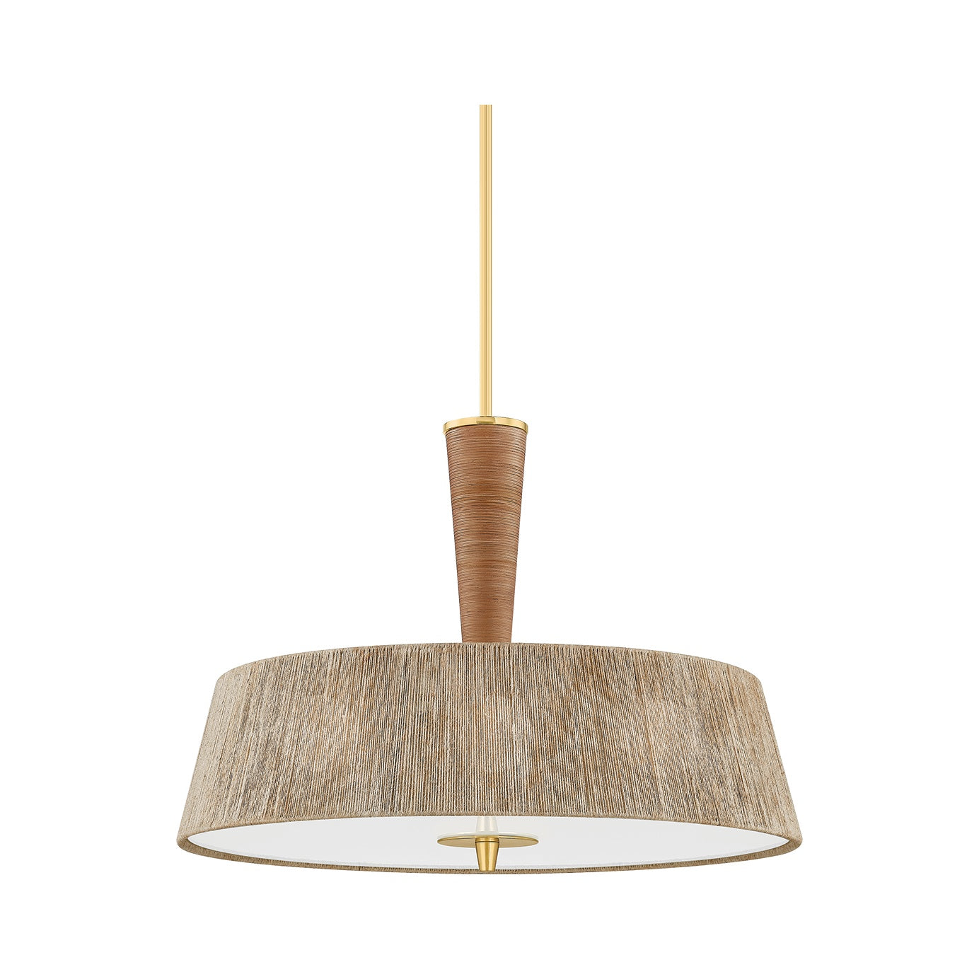 George Pendant LIGHTING - Pendant Hudson Valley Lighting Aged Brass Medium