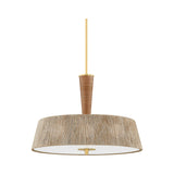 George Pendant LIGHTING - Pendant Hudson Valley Lighting Aged Brass Medium