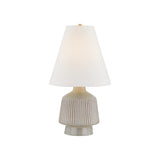 King Table Lamp LIGHTING - table lamp Hudson Valley Lighting Aged Brass / Ceramic Cocoon