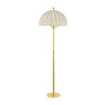 Palmetto Floor Lamp LIGHTING - Floor Lamp Hudson Valley Lighting Aged Brass