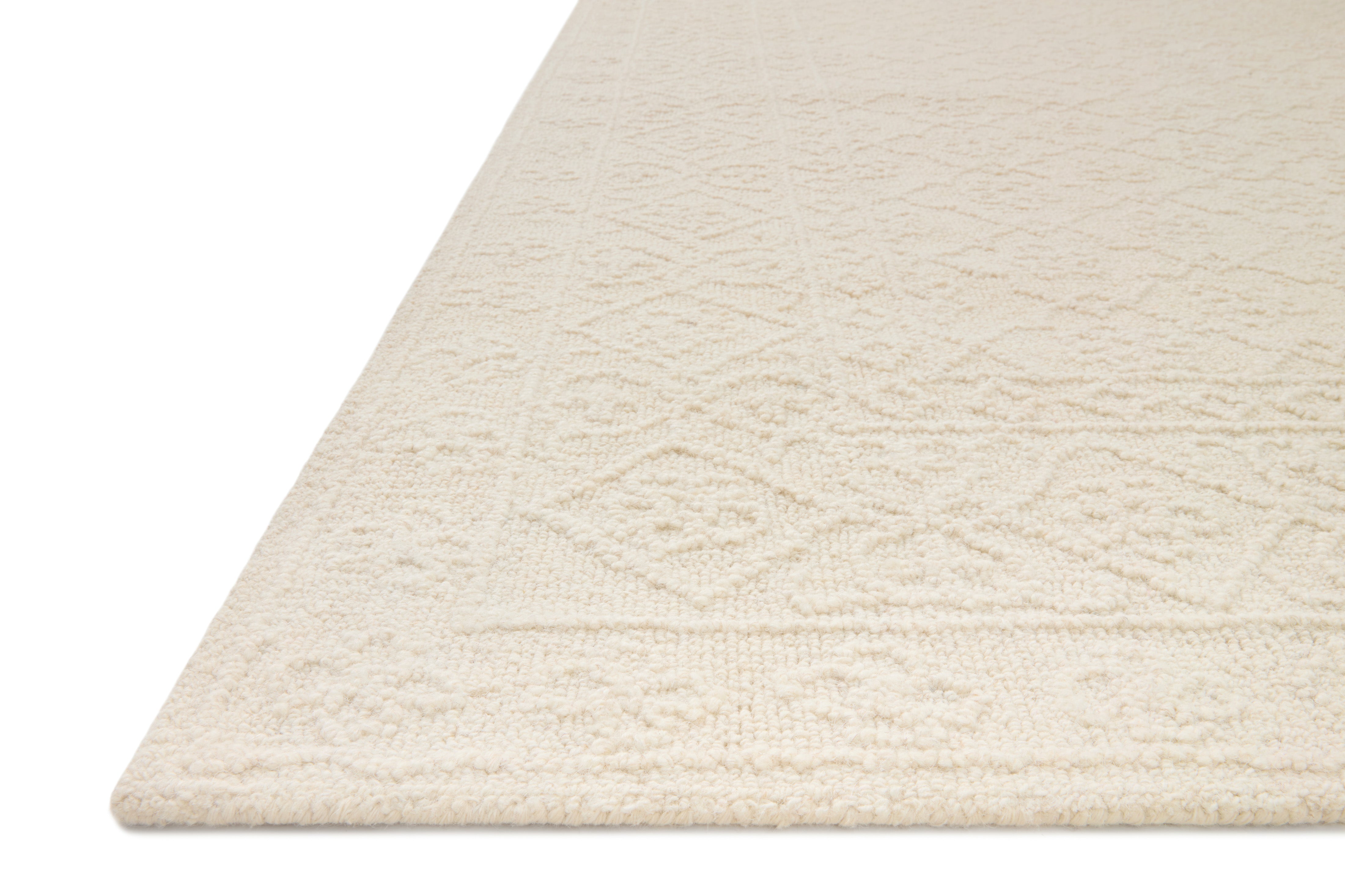 Loloi Cecelia Ivory / Ivory Rug RUGS - wool Loloi