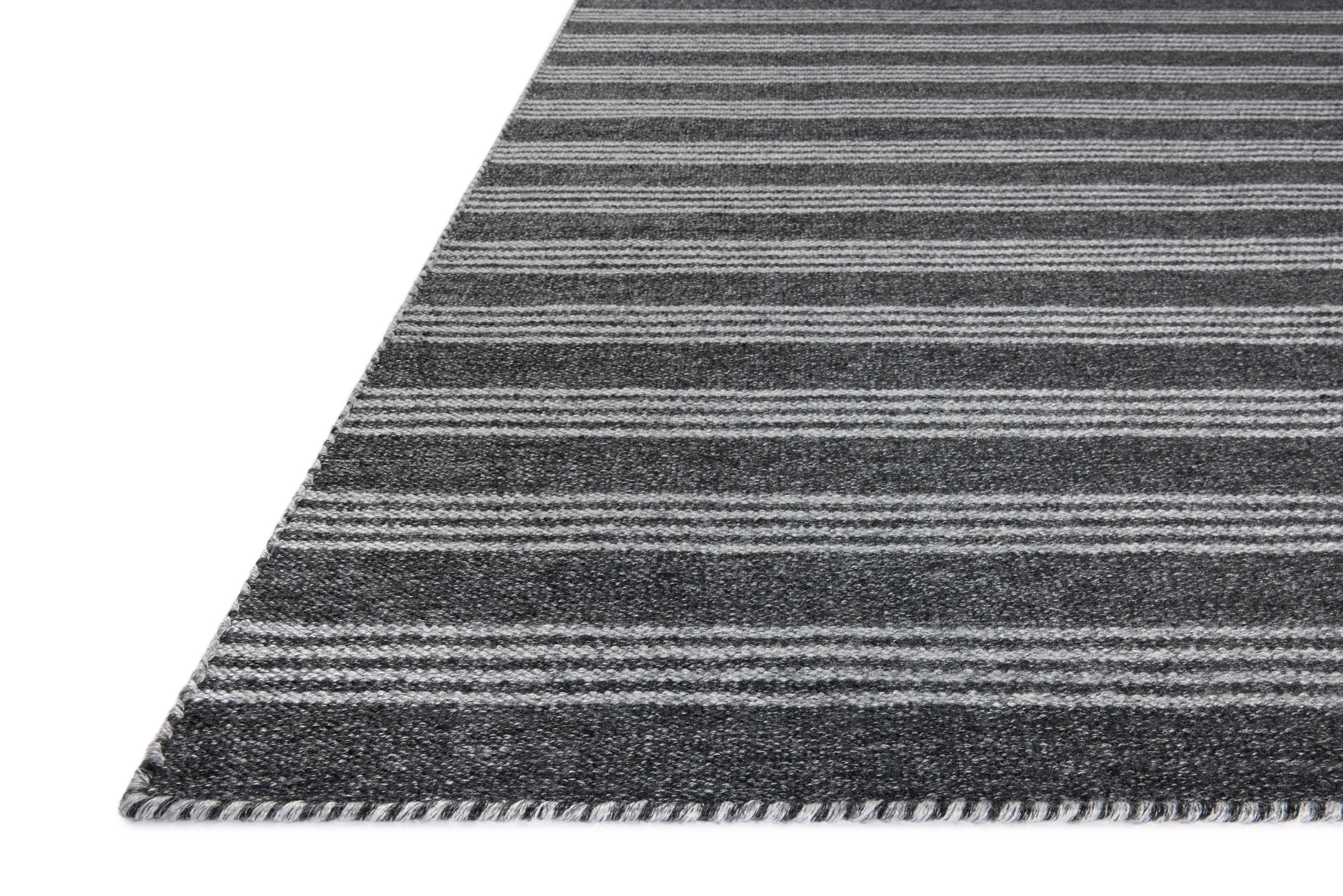 Joanna Gaines x Loloi Charlie Charcoal / Grey Rug RUGS - synthetic Loloi