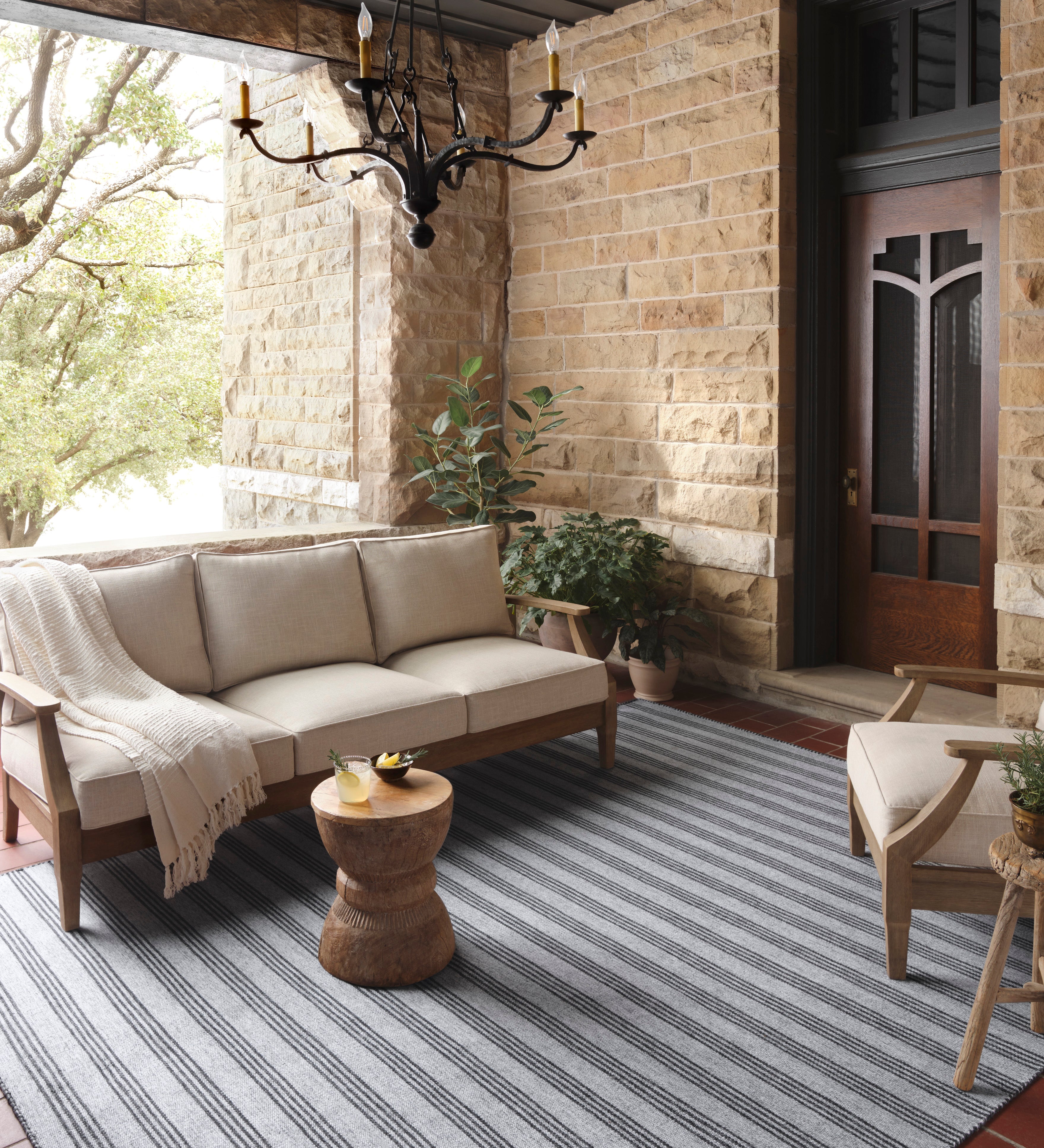 Magnolia Home by Joanna Gaines x Loloi Charlie Dove / Charcoal Rug 0-RUGS-patterned Loloi