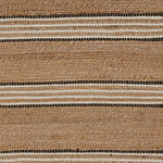 Chestnut Stripe Hand Woven Area Rug RUGS - jute Momeni