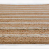 Chestnut Stripe Hand Woven Area Rug RUGS - jute Momeni