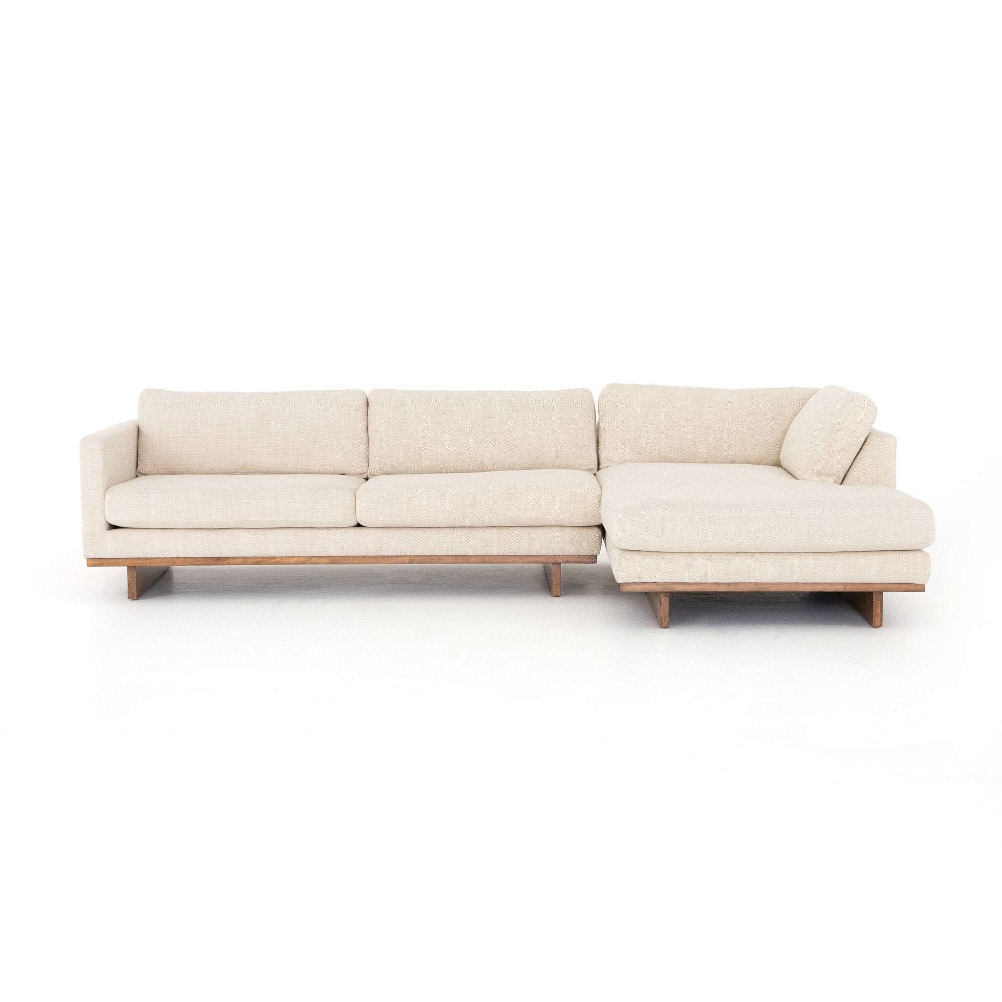 Everly 2-Piece Sectional- Rug & Weave