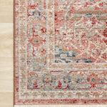 Loloi Claire Red / Ivory Rug RUGS - synthetic Loloi