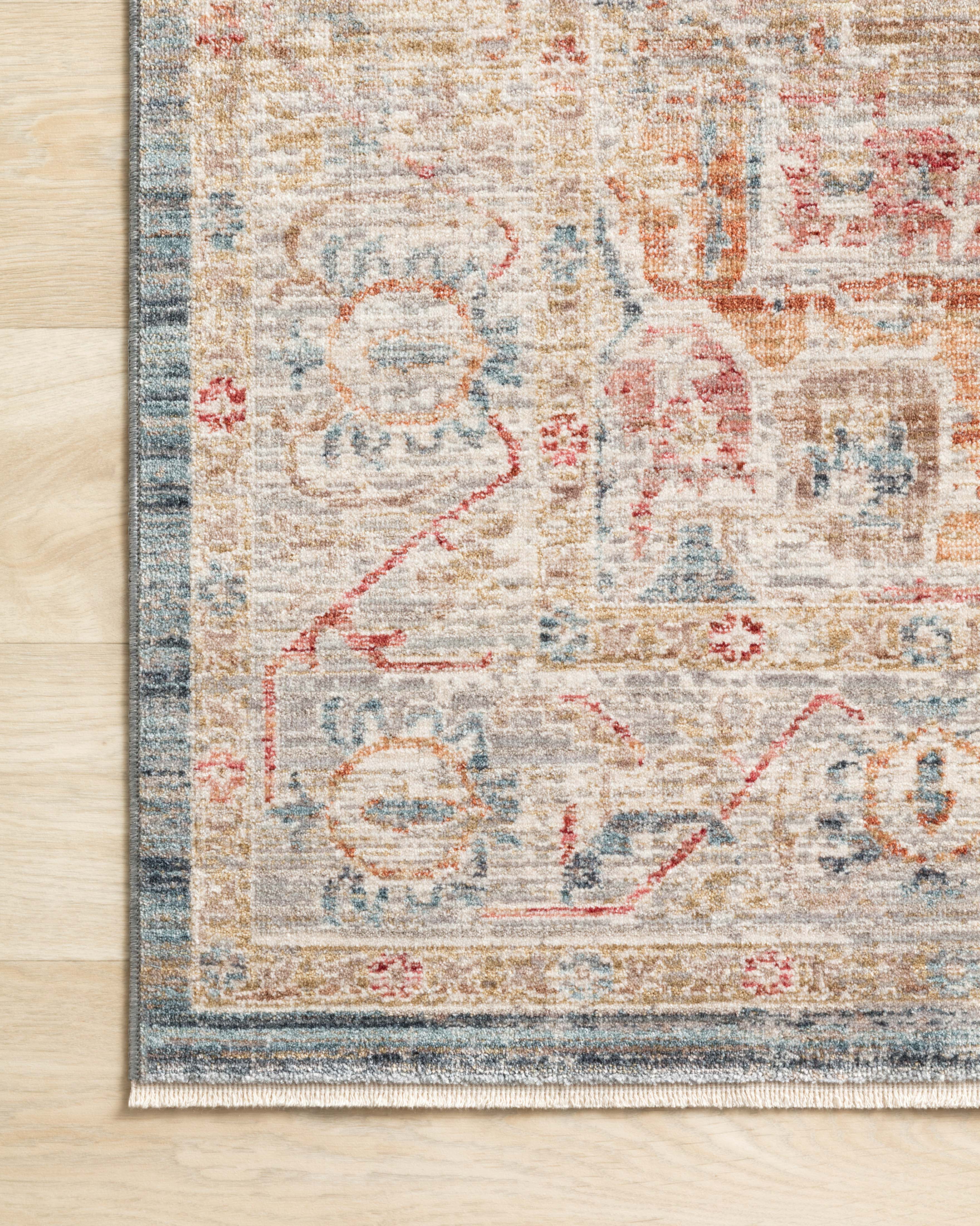 Loloi Claire Blue / Multi Rug RUGS - synthetic Loloi