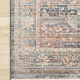 Loloi Claire Blue / Sunset Rug RUGS - synthetic Loloi